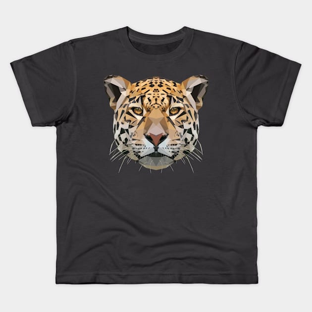 Jaguar Kids T-Shirt by Edwardmhz